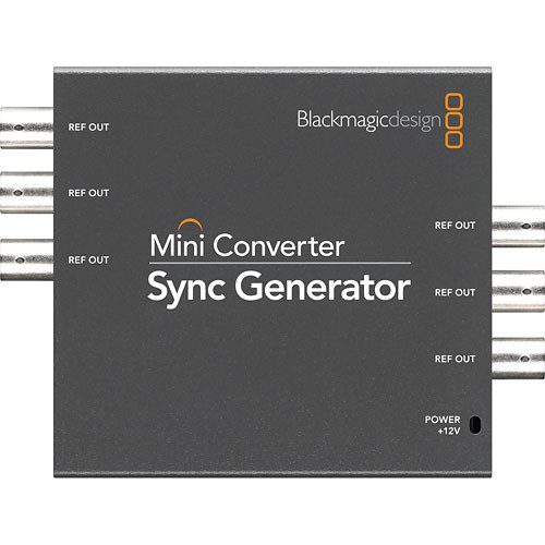 blackmagic design sync generator