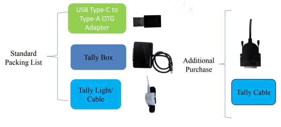 usb tally light