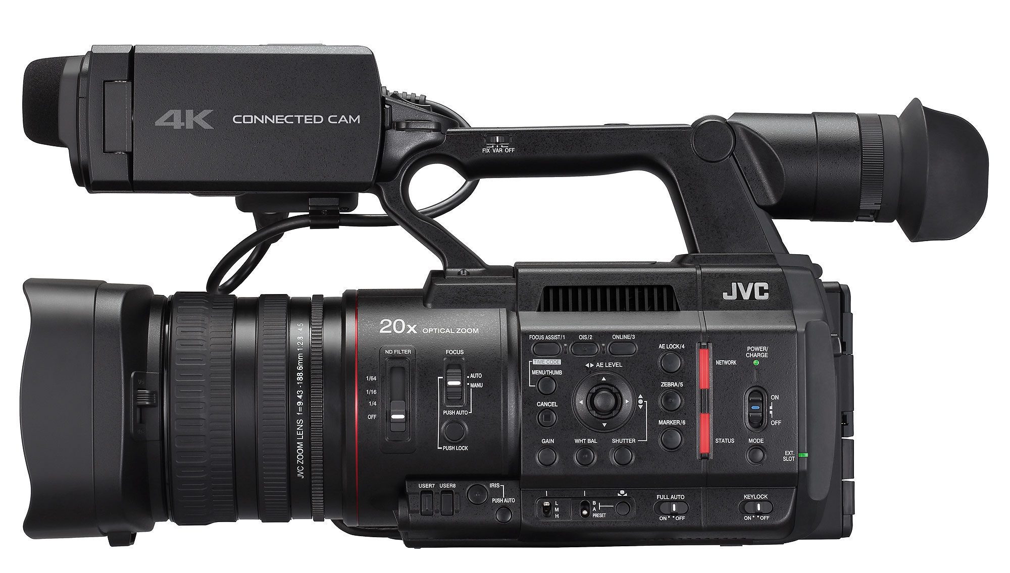 JVC 家庭的 GY-HC500 4K MEMORYCARD CAMERARECODER